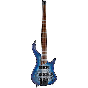 Ibanez Workshop EHB1505MS Electric Bass Guitar, Pacific Blue Burst Flat